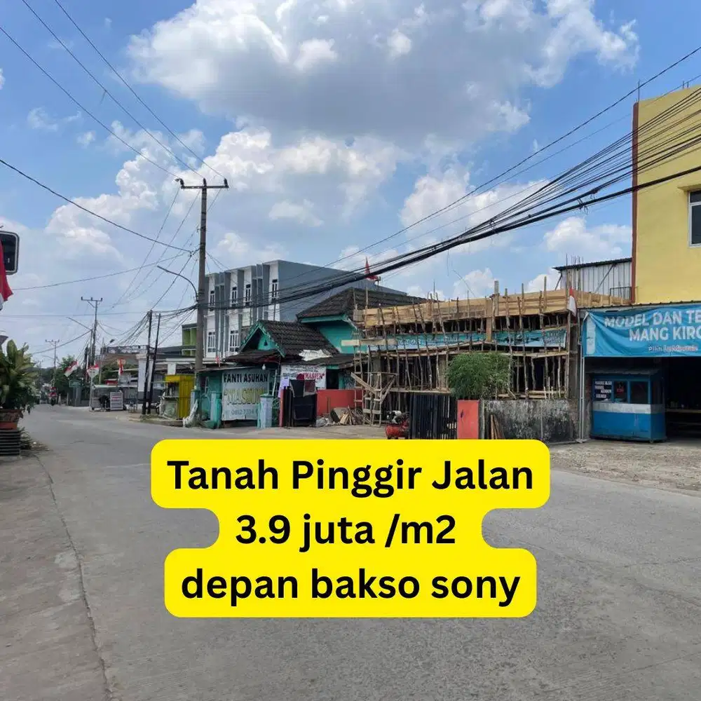 TANAH PINGGIR JALAN UTAMA SUKABANGUN 2