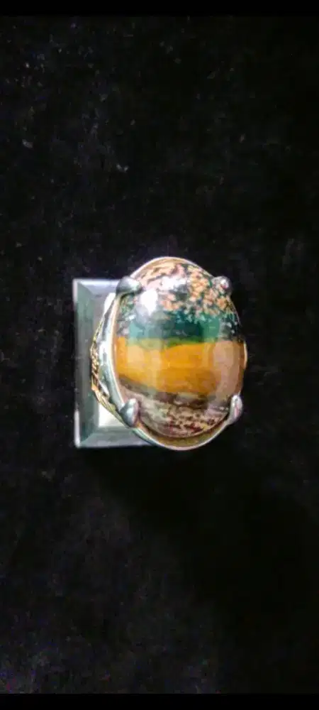 Batu Akik PICTURE JASPER Unik Natural