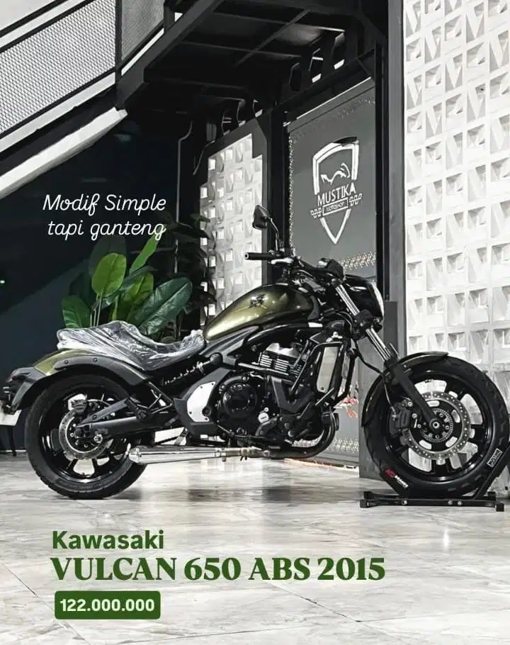 Kawasaki Vulcan S 650 ABS 2015 Surat Terima Baru - Zaky Mustika