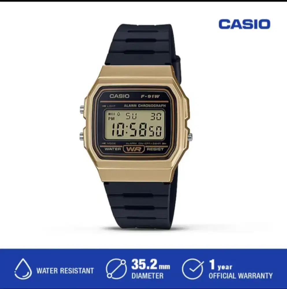 Jam Casio Pria -F91W