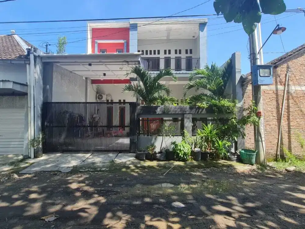 Rumah minimalis 2 lantai siap huni di sukoharjo kota dekat solo baru
