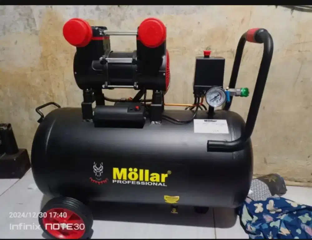 Kompresor mollar oiless tangki 50 liter