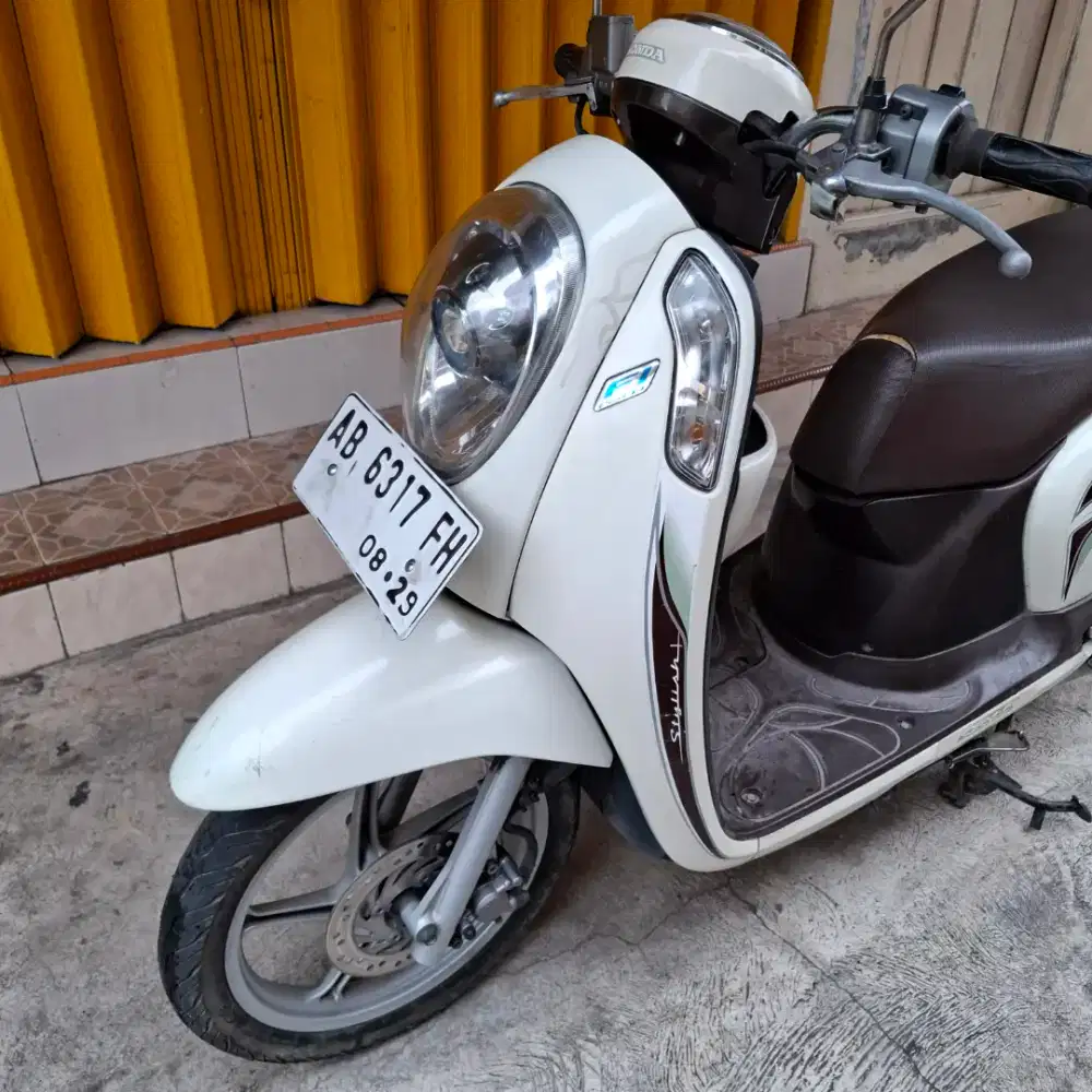 Scoopy Stylish 2014 Injeksi ‼️ TT Bisa