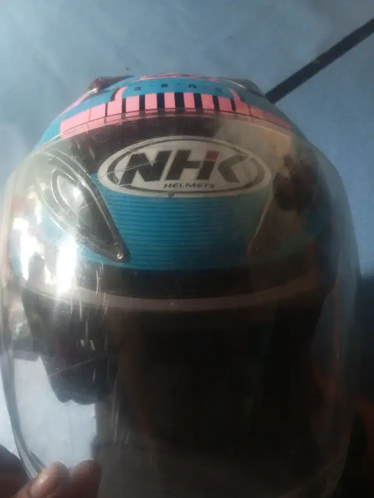 Helm NHK CUBE dan speaker helm