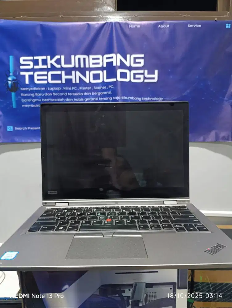 Lenovo L390 Yoga | Intel i5 Gen 8 • RAM 8GB • SSD 256GB • Fleksibel