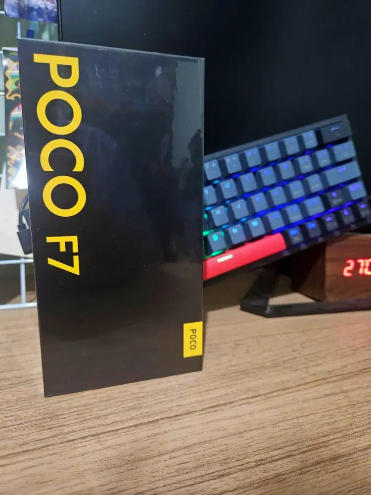 Baru Segel Xiaomi Poco F7 5G 12/512 GB BNIB No Repack