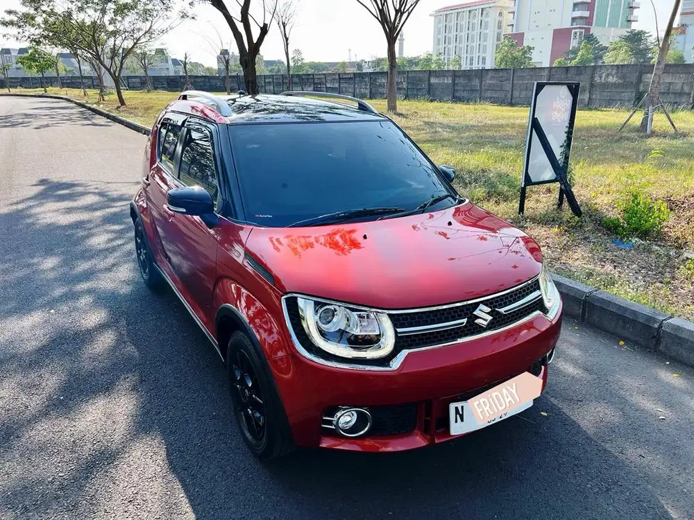 KM 20rb SUZUKI IGNIS GX AGS MATIC 2019 ORIGINAL CAT 100% x agya brio