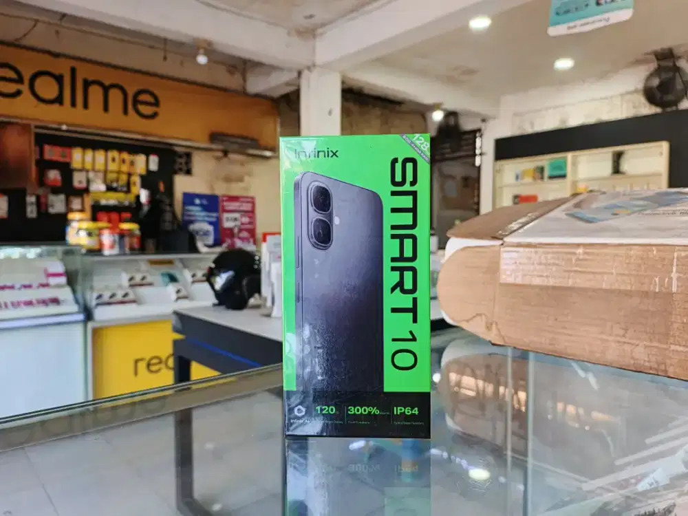 [ Fast respon WA ] Infinix Smart 10 4+4/128 Garansi resmi 1thn