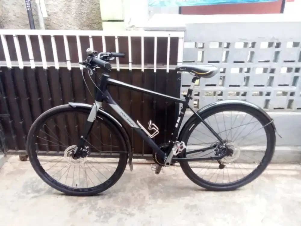 Hybrid bike POLYGON PATH 3 up-grade mantap