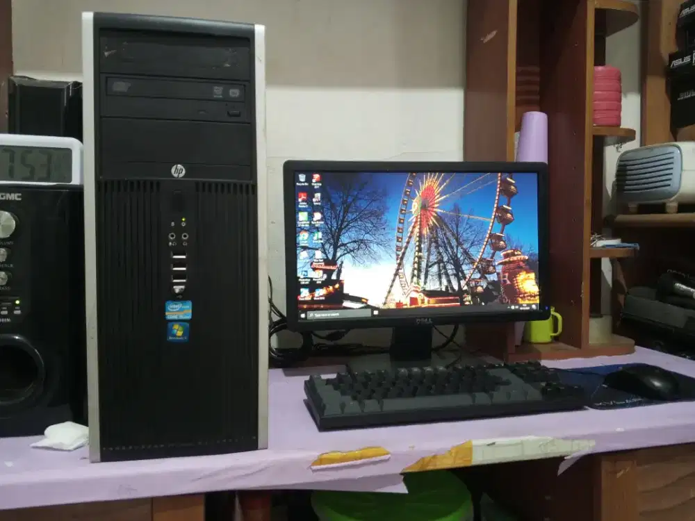 Pc editing intel core i5 + ssd 240gb + ram 8gb + monitor 19inch fulset