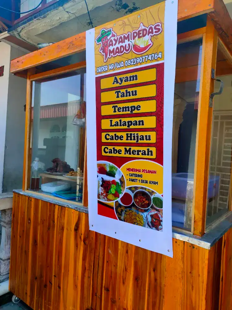 Gerobak Ampera bekas