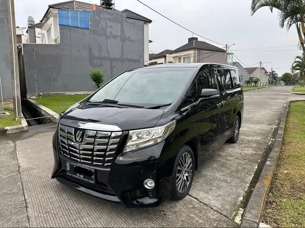 Alphard G ATPM 2015 setangan dr baru toyota vellfire alpard denza