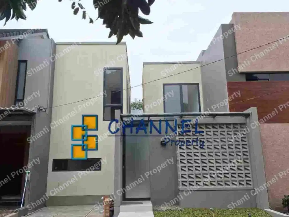 Jual Rumah Modern Minimalis,Hunian Nyaman,Serpong Garden,Fi