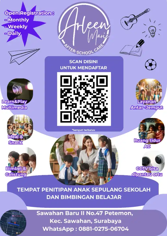 Penitipan Anak Daycare Bimbel