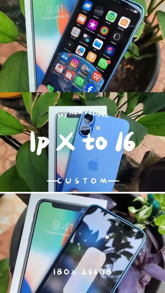 Iphone X 256GB ibox upgrate to 16 basic