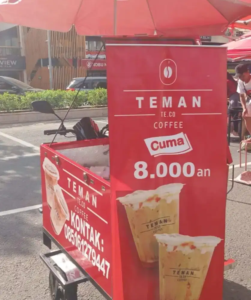 Rider kopi keliling Butuh cepat
