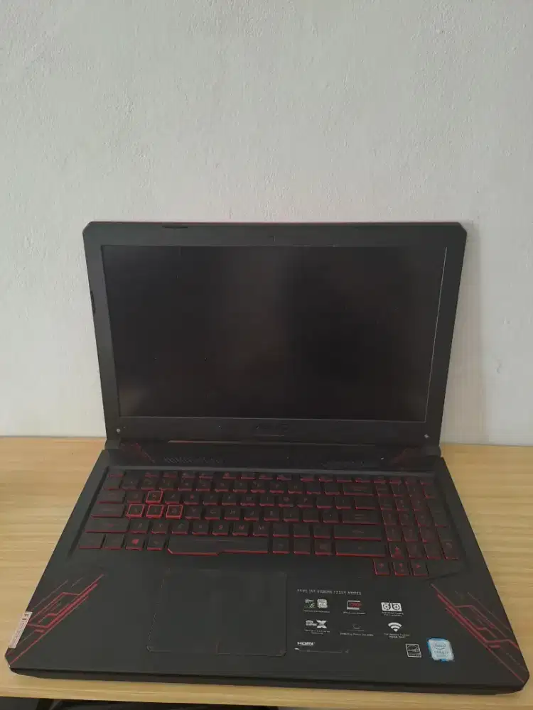Asus FX504G kondisi mati