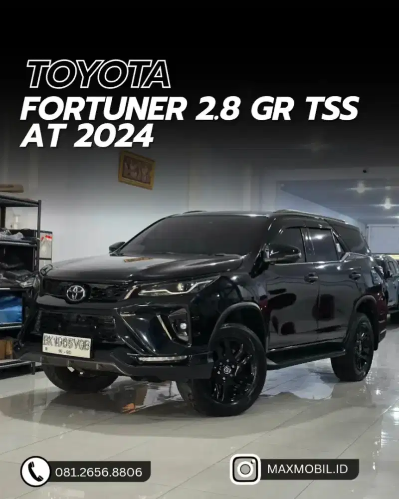 [ODO 10RB‼️] TOYOTA FORTUNER 2.8 GR TSS AT 2024 PEMAKAIAN 2025 PAJERO