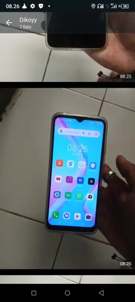 Jual BU hp itel vision 1 pro