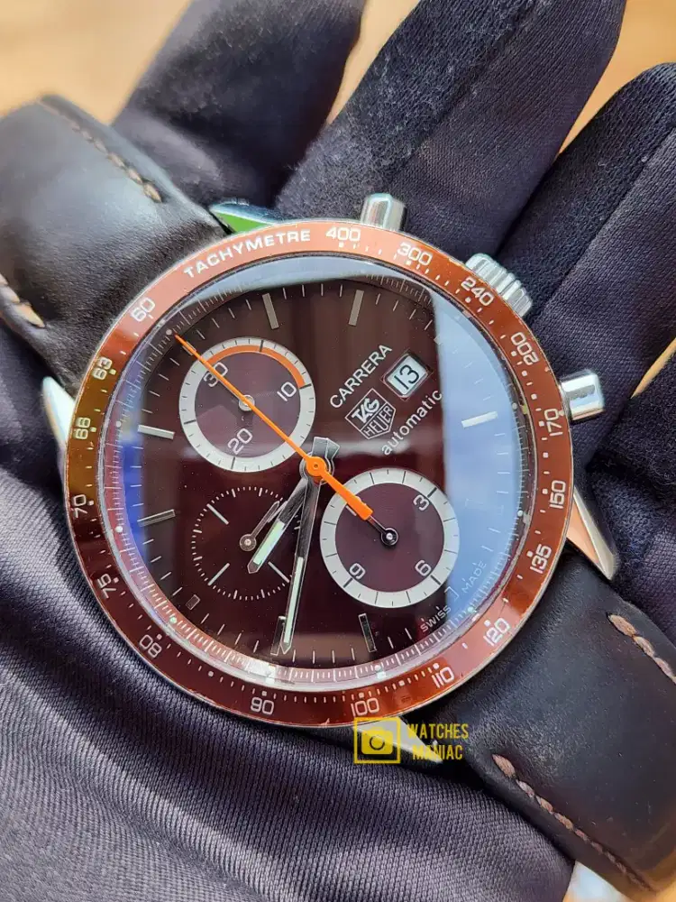 Jam Tangan Luxury Original Tag Heuer Carrera Chronograp Automatic Swis