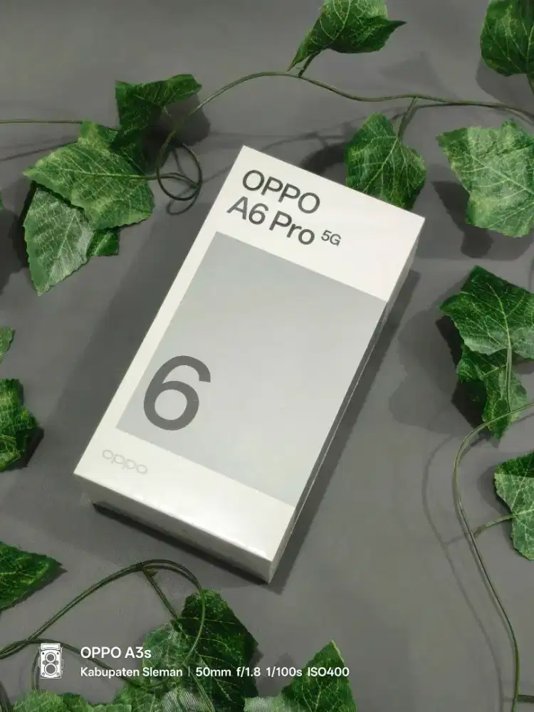 Oppo A6 Pri 5G Ram 8+8/256Gb Ip69 terbaru layar taham banting