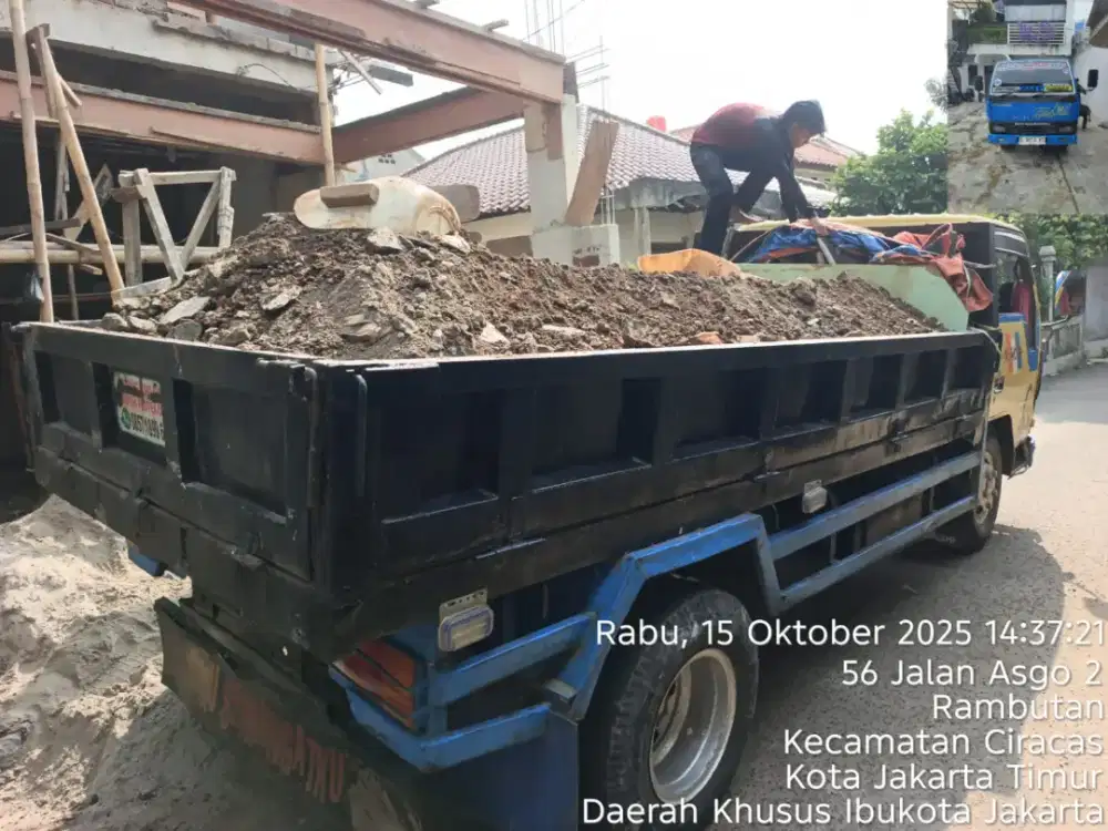 Jasa angkut puing dan buang tanah
