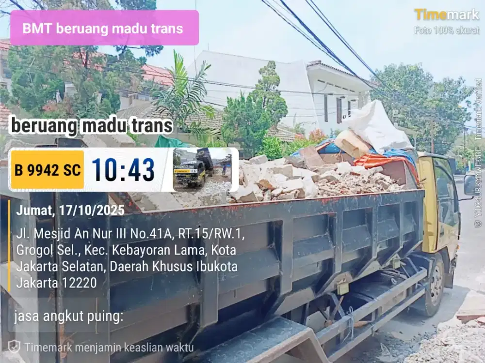 Jasa angkut puing dan tanah