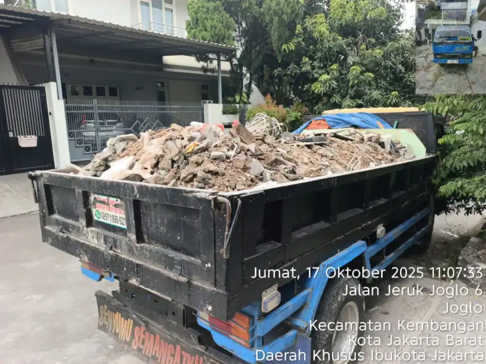 Jasa angkut puing dan buang tanah