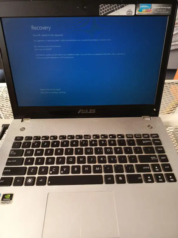 Laptop Asus N46VM