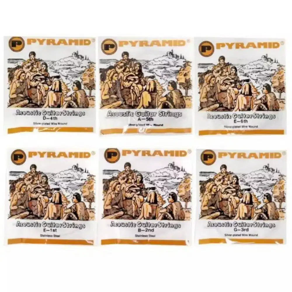 1 PCS SENAR GITAR AKUSTIK PYRAMID
