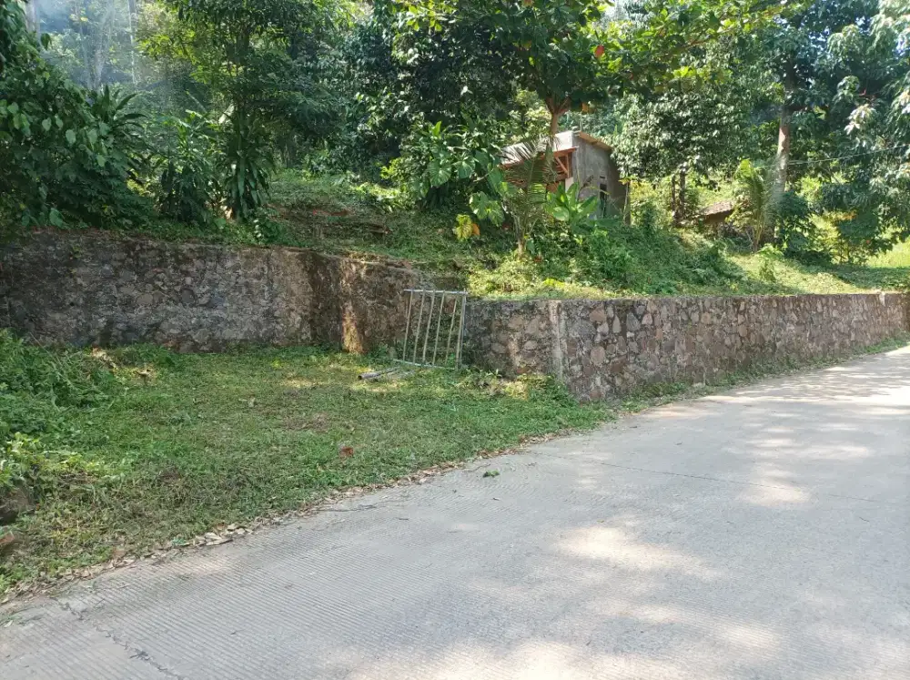 Jual Tanah plus bangunan view gunung