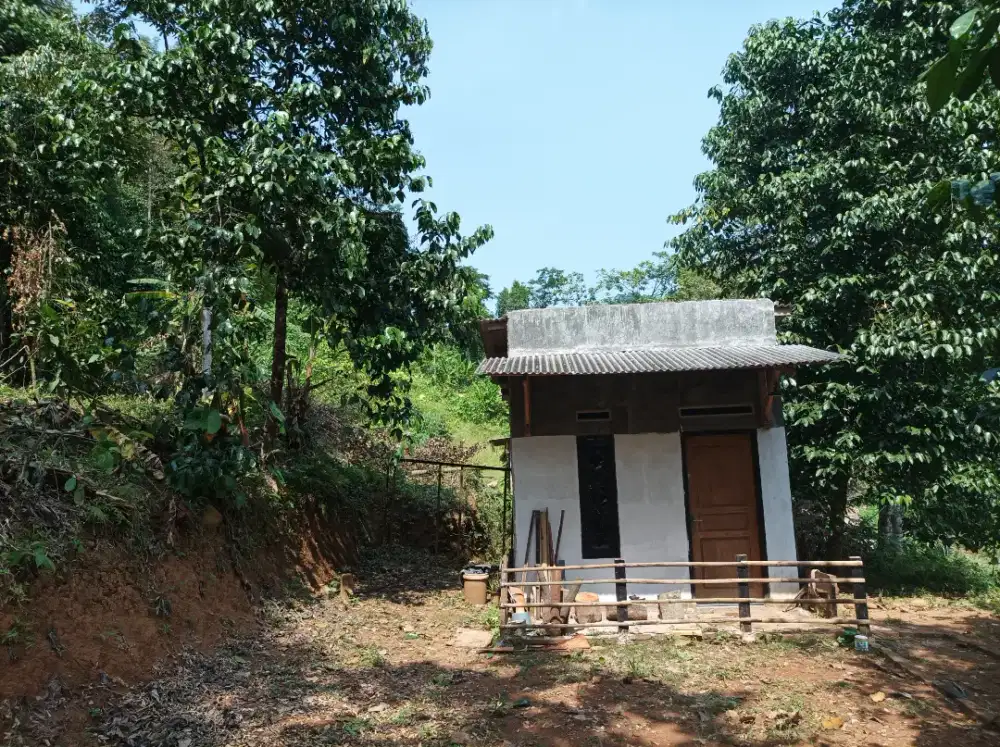 Jual Tanah plus bangunan view gunung