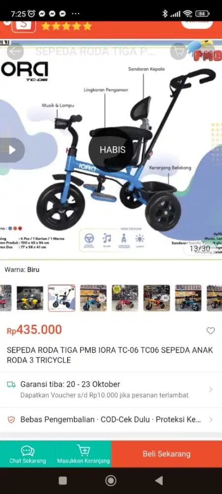 Sepeda anak iora