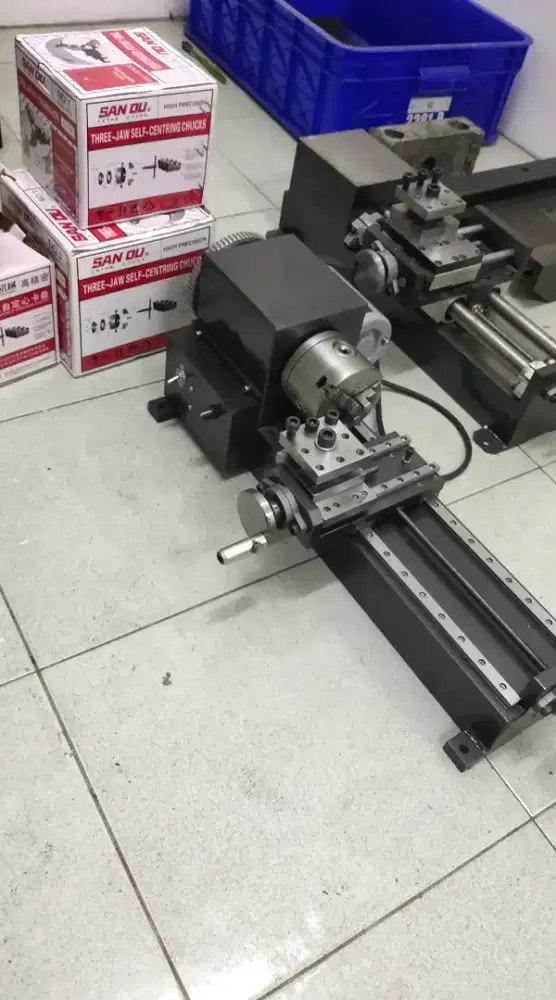 Mesin Bubut Mini Logam (Metal Working)