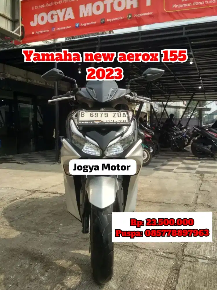 Yamaha new aerox con tahun 2023