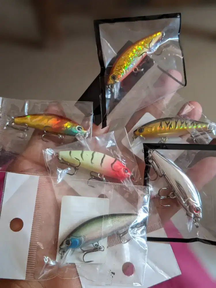 Umpan Pancing casting Minnow Warna Gacor