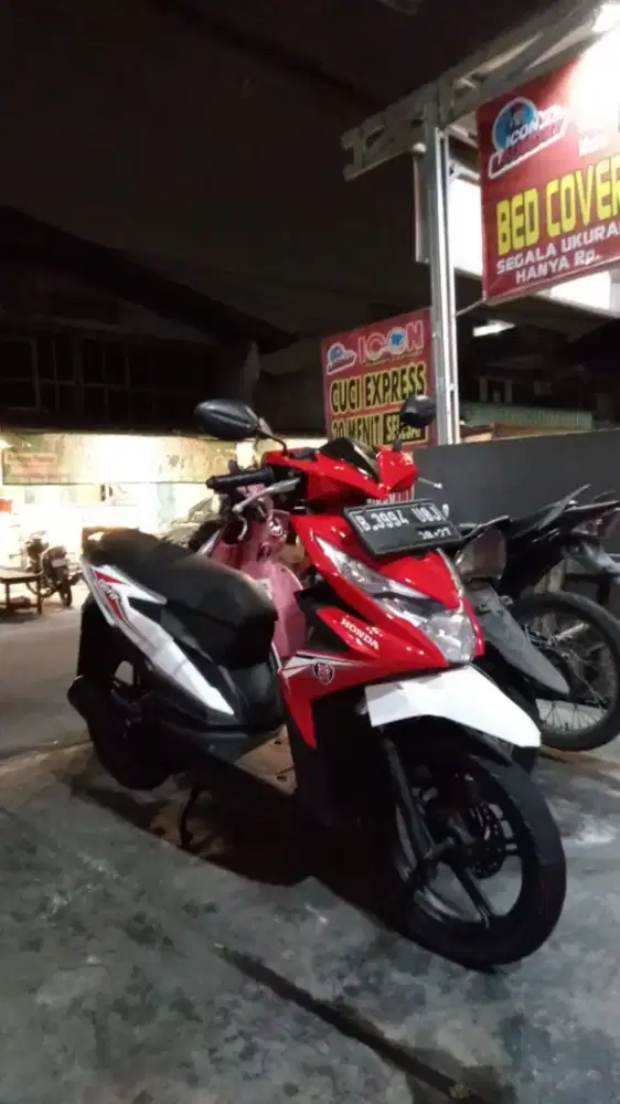 beat eco 2017 mulus bagus pajak panjang mesin ok
