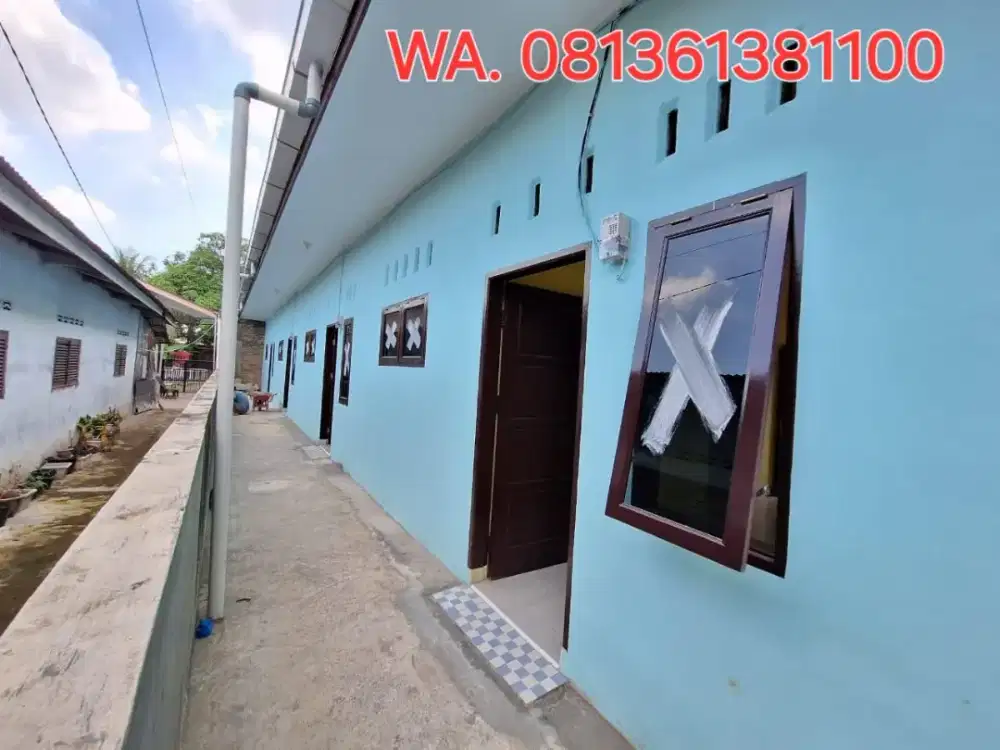 Disewakan Rumah br Siap dibangun bs sewa perbulan, Lokasi Bebas Banjir