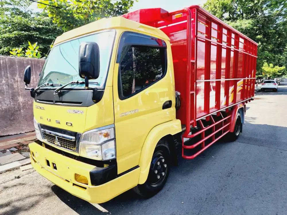 FE 74 HDV 2023 Euro 2 Colt Diesel Canter BakKayu Rangka Besi SuperIstw