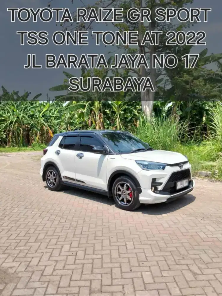 TOYOTA RAIZE GR SPORT TSS ONE TONE 2022