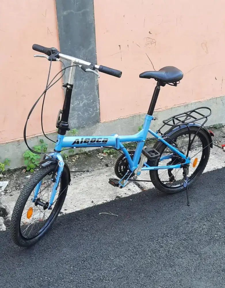 Jual sepeda lipat aleoca uk 20 speed 6.