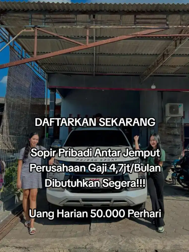 Lowongan kerja sopir