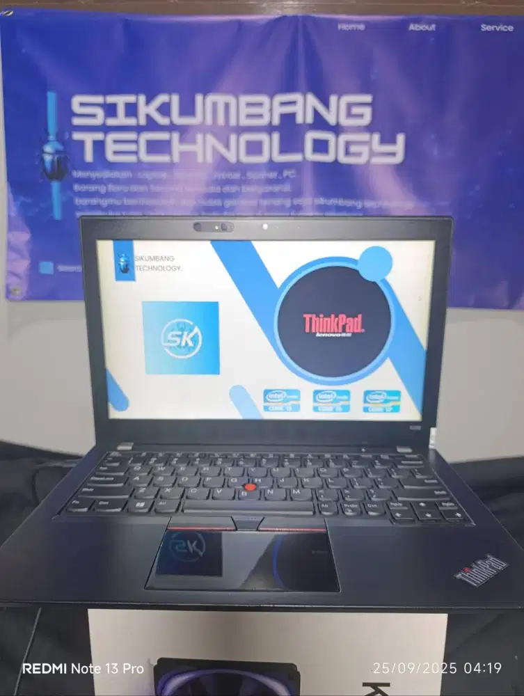 Laptop Bisnis X280 i5 Gen 8 – 8GB SSD 256GB