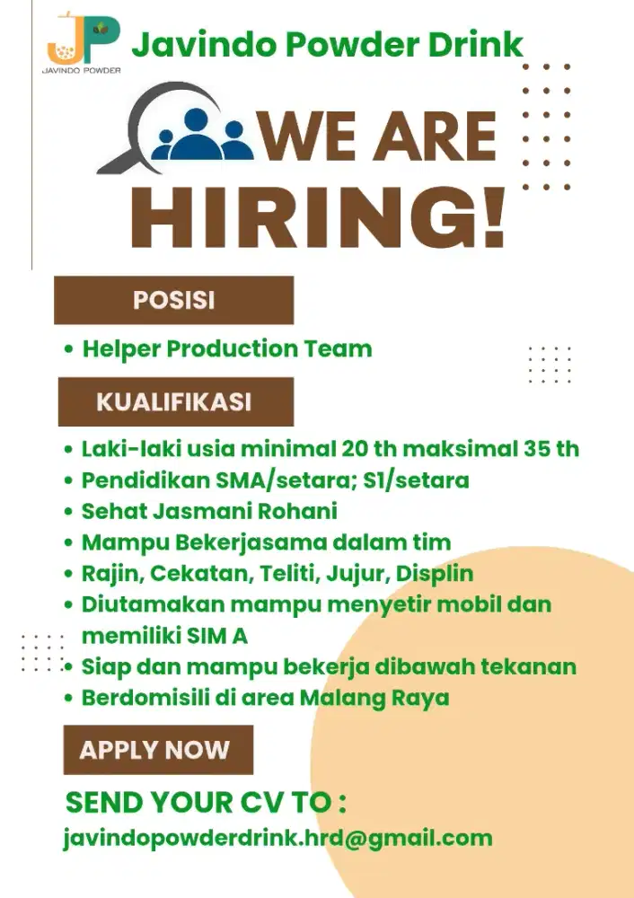 Lowongan Pekerjaan