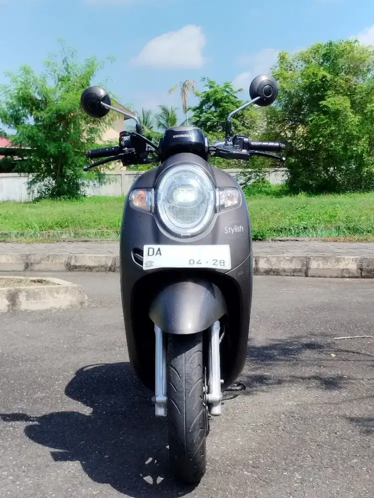 Honda Scoopy 2018 Abu-abu Doff/Matte