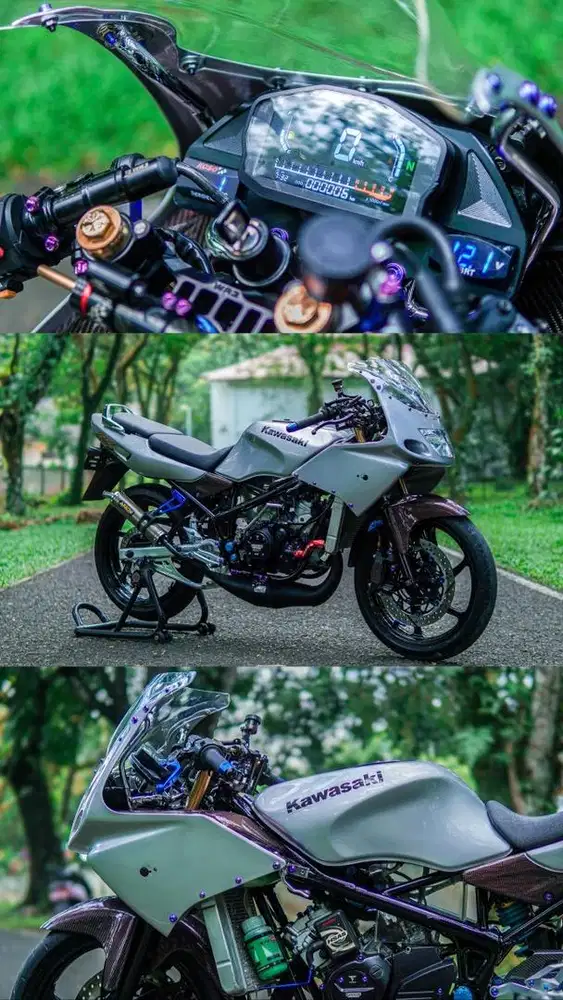Di Jual Kawasaki Ninja Kips Tahun 2011 Full Modif