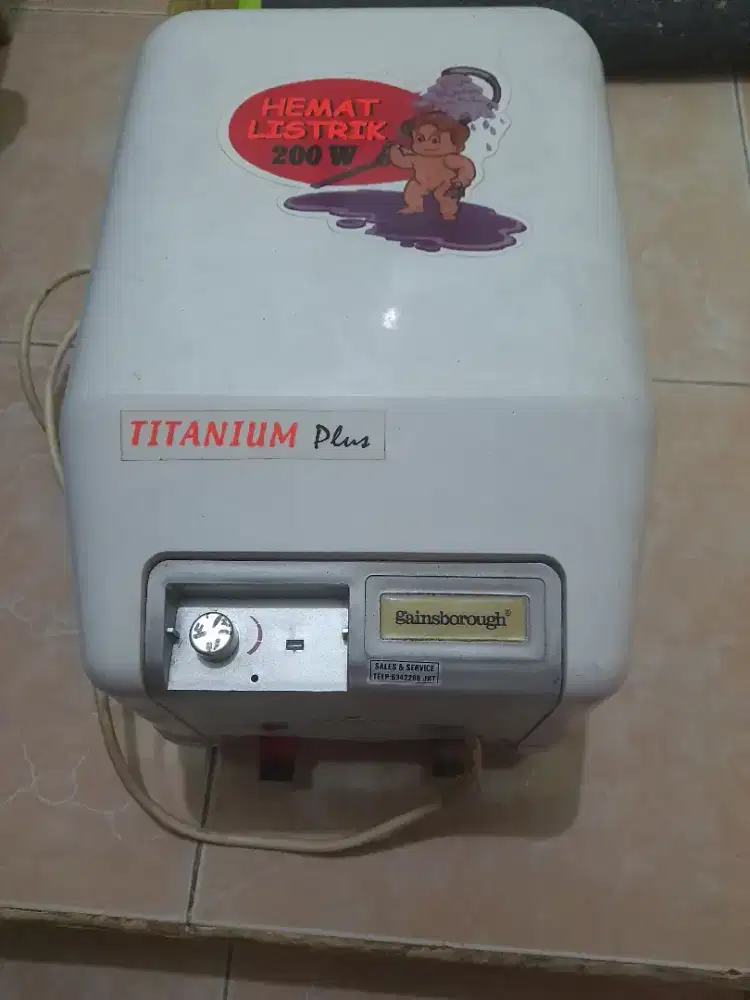 Water heater  merk TITANIUM PLUS
