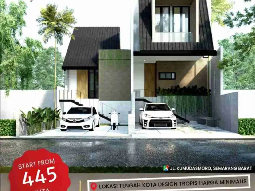 Rumah Griya Pamularsih Semarang Depan SPBU & McD Dekat ke Sampokong dan RS Kariadi
