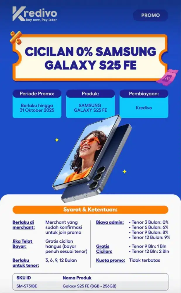 Samsung galaxy S25 fe