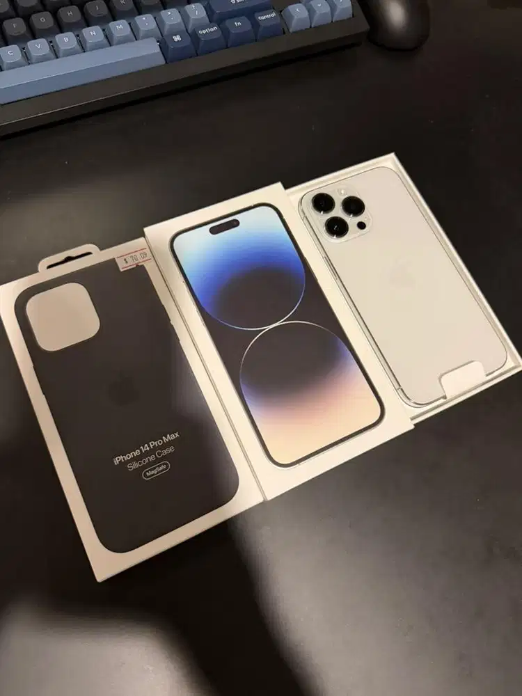 Jual iPhone 14 Pro Max Silver 128GB ex iBox
